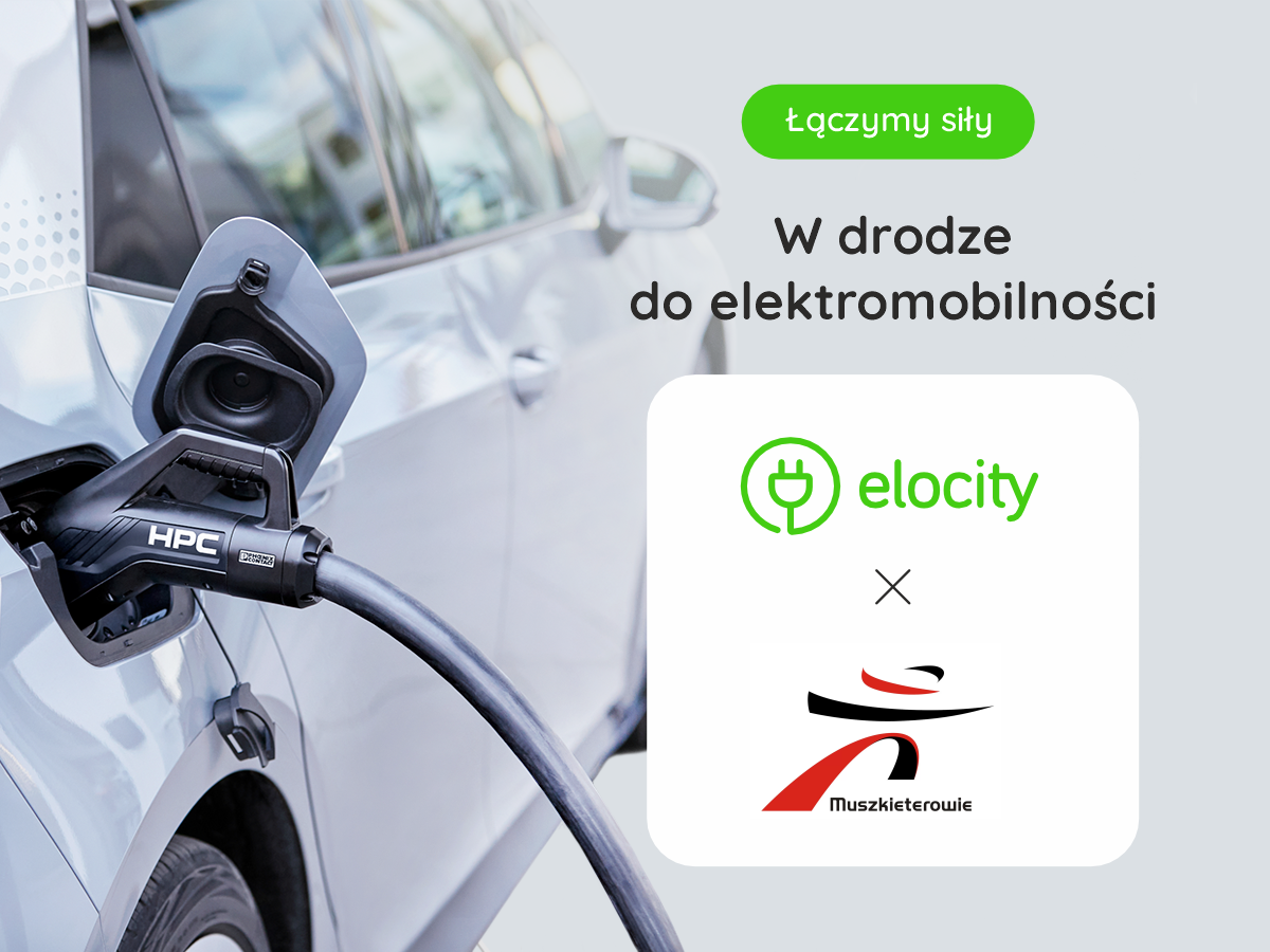 Grupa Muszkieterów stawia na elektromobilność. Elocity dostarczy oprogramowanie stacji ładowania przy sklepach Intermarché i Bricomarché