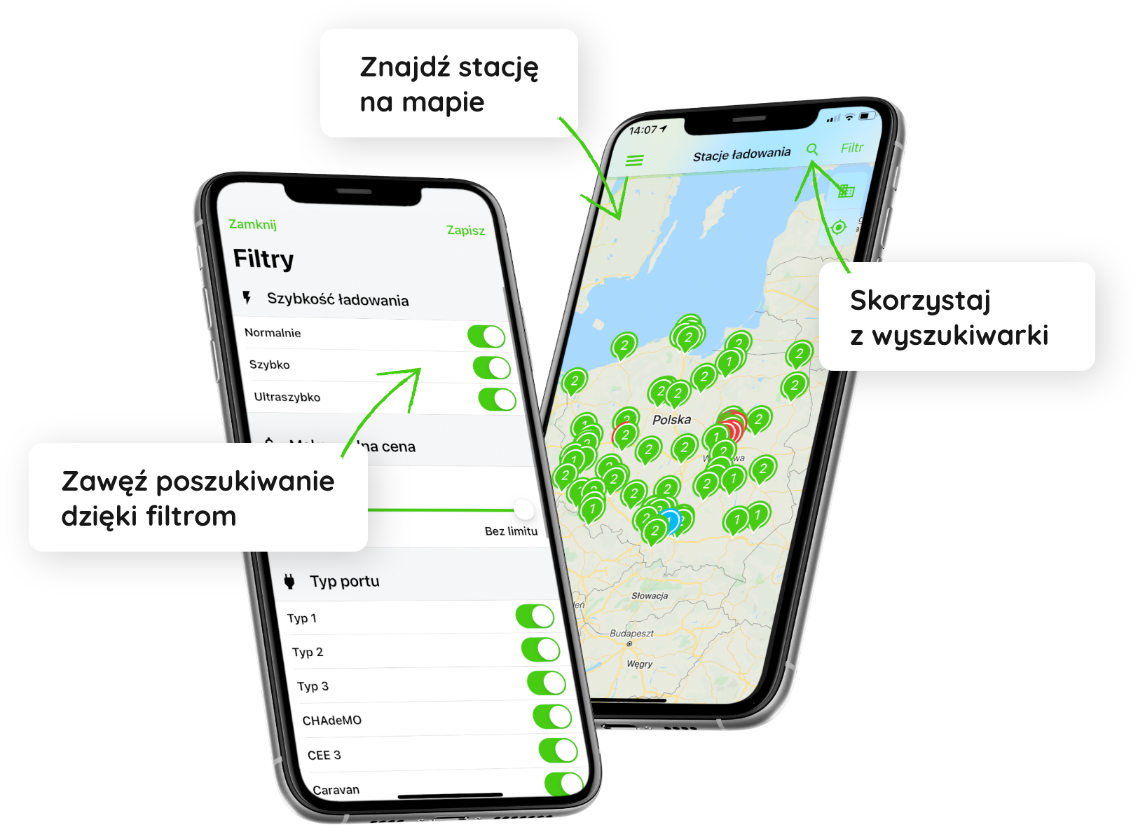 Apple Maps w aplikacji mobilnej Elocity dla iOS
